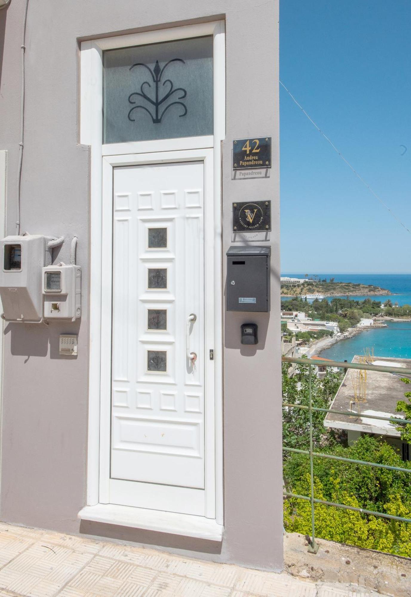 Apartament Vasiliki Island View House Ajos Nikolaos Zewnętrze zdjęcie